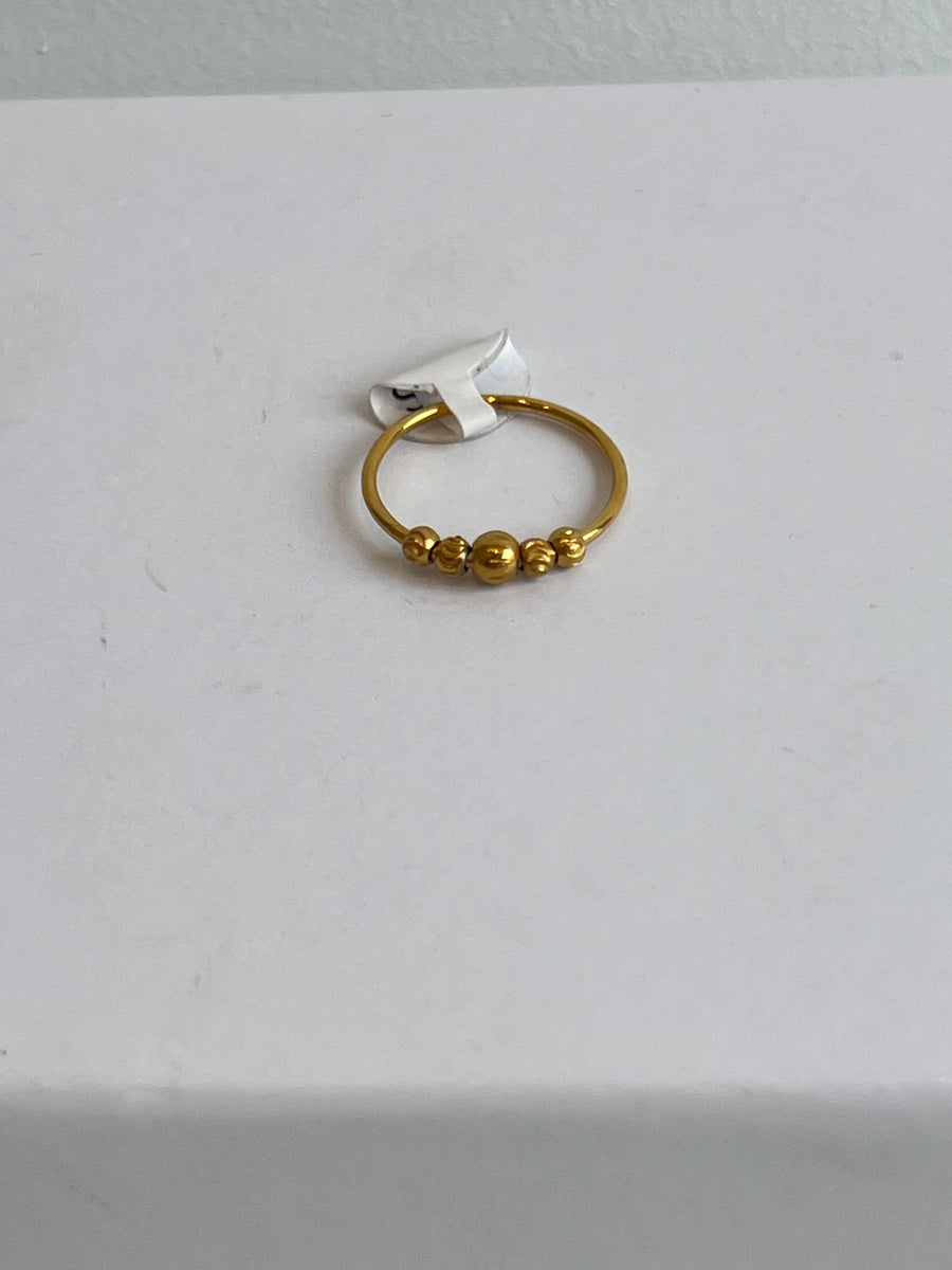 Trinity Bead Ring