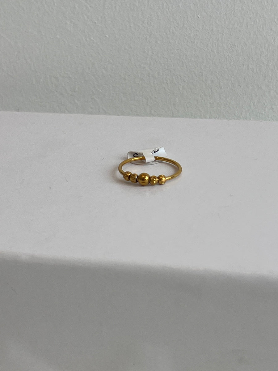 Trinity Bead Ring