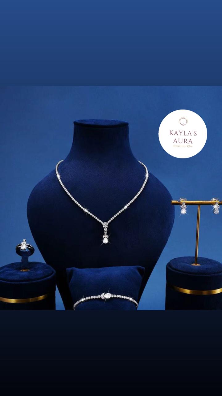 The Aurora Marquise Drop Set