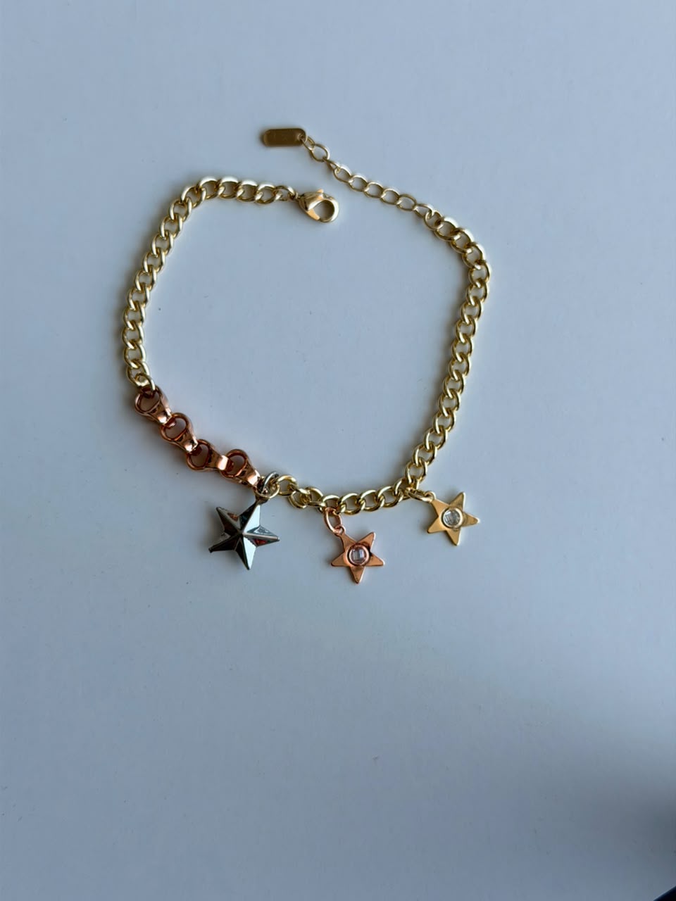 the stars in 3 colors