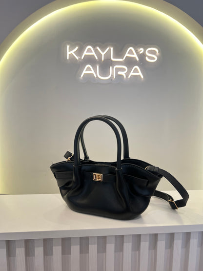 The Essential Black Satchel