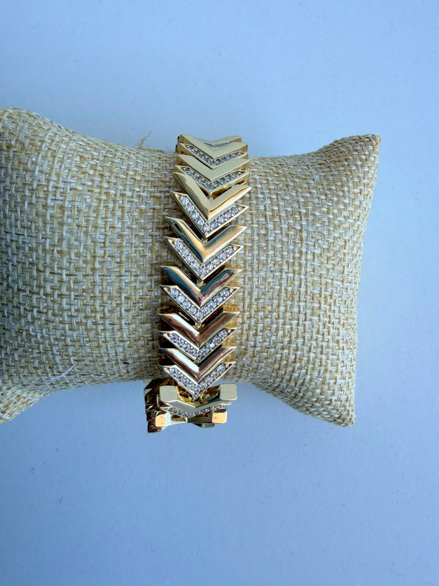 The Chevron Bracelet