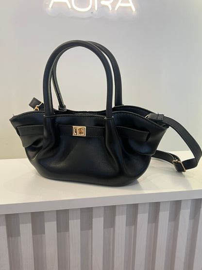The Essential Black Satchel