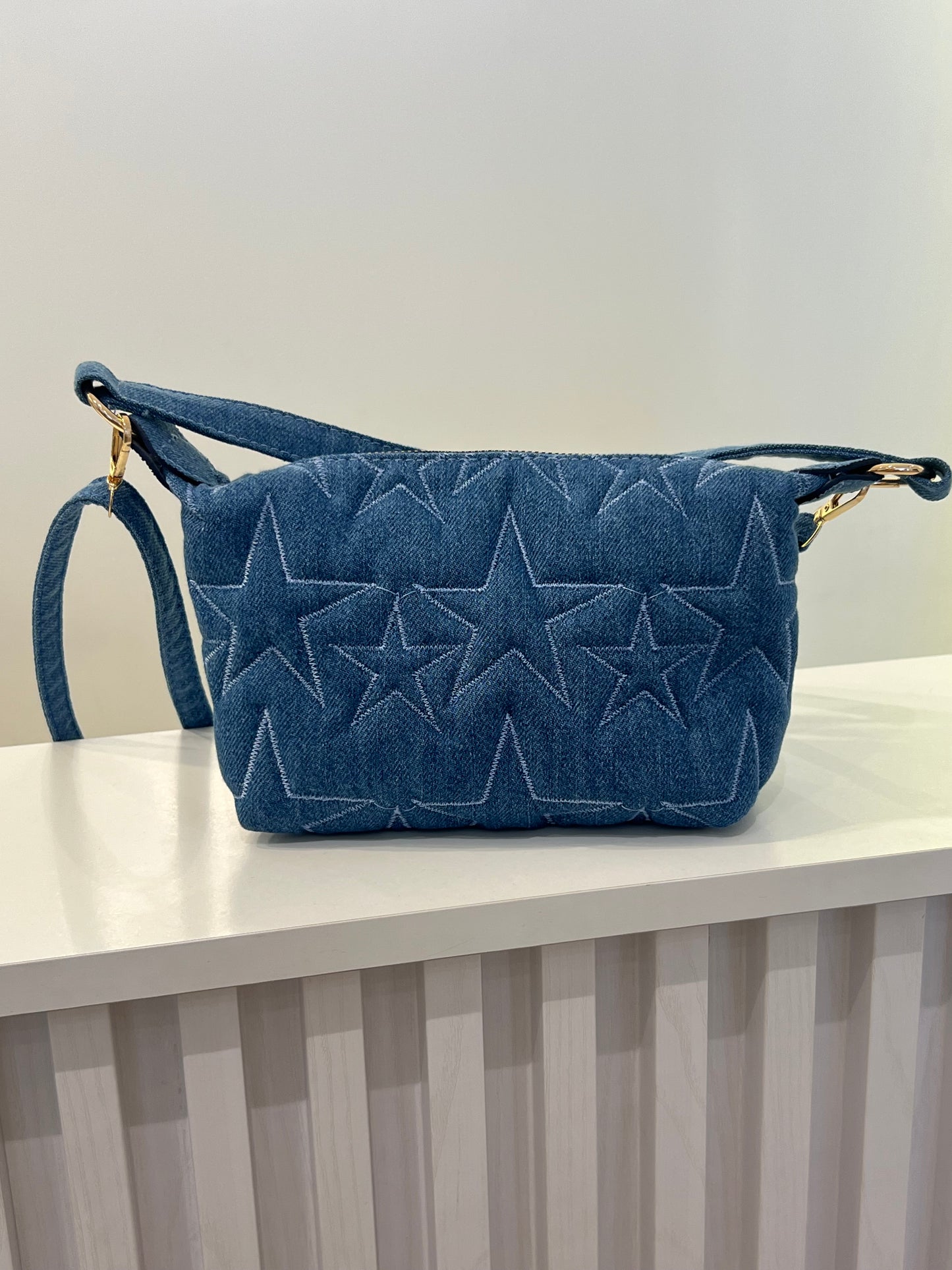 The Celestial Denim Bag