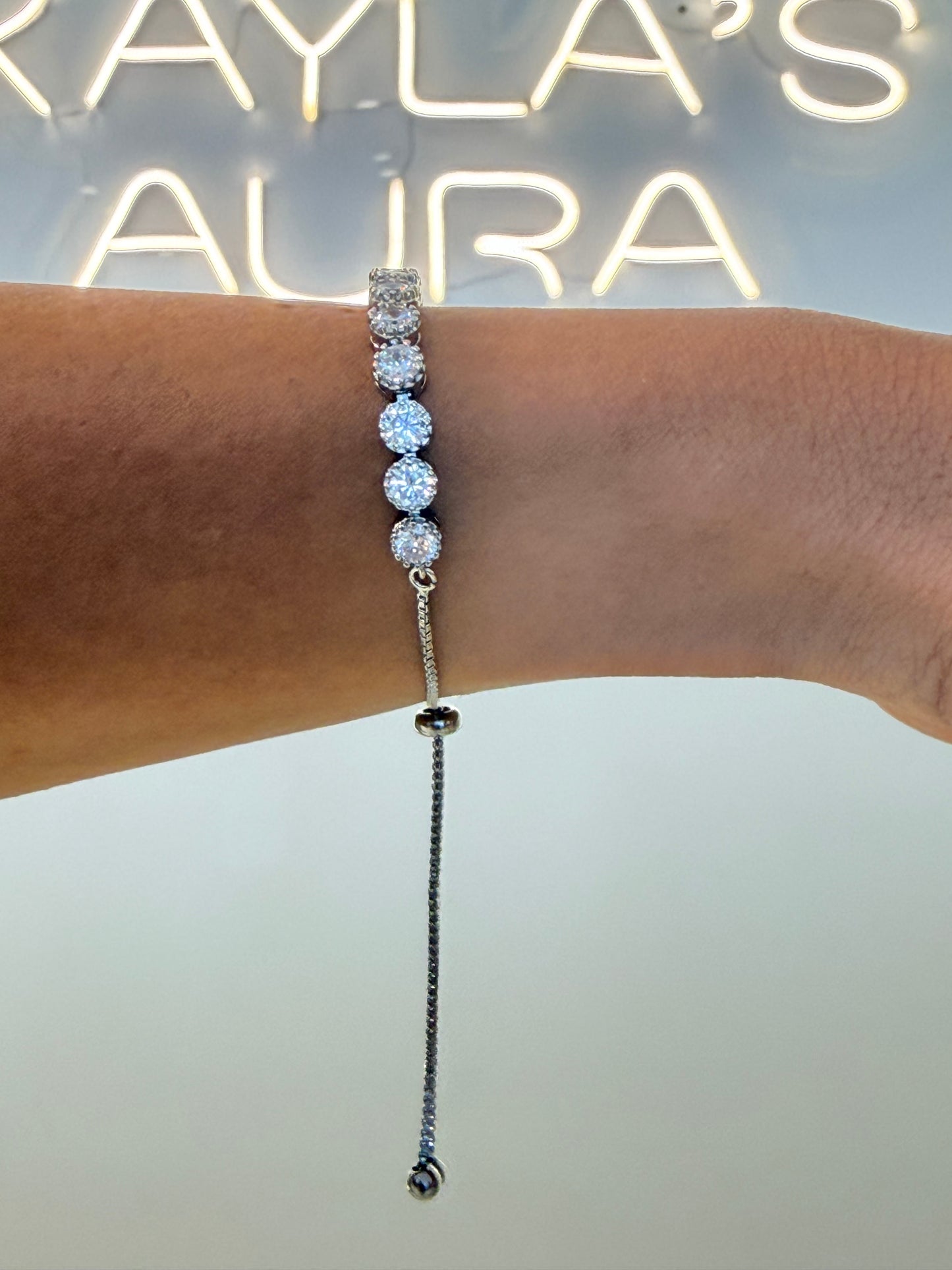 Silver and shiny