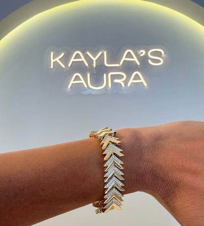 The Chevron Bracelet