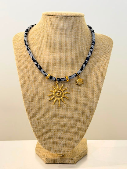The Celestial Cord Choker