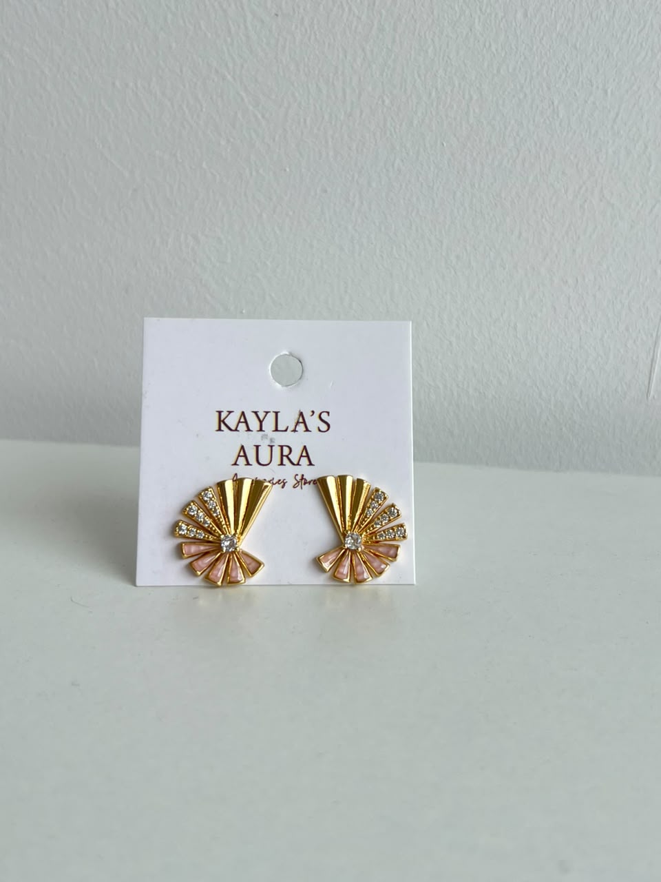 The Deco Fan Studs