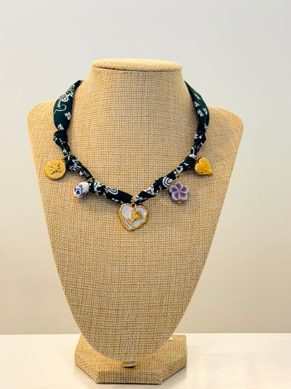 The Silk Charm Choker