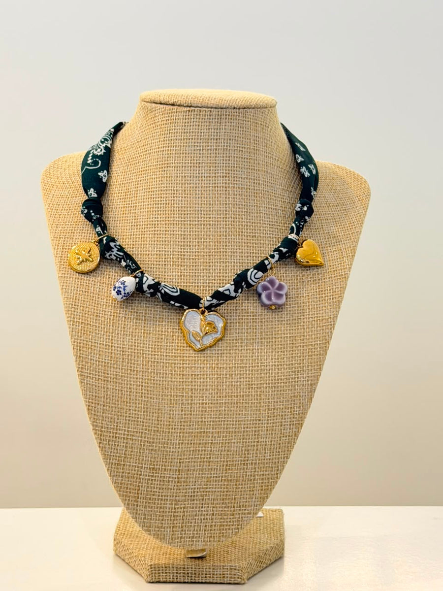 The Silk Charm Choker