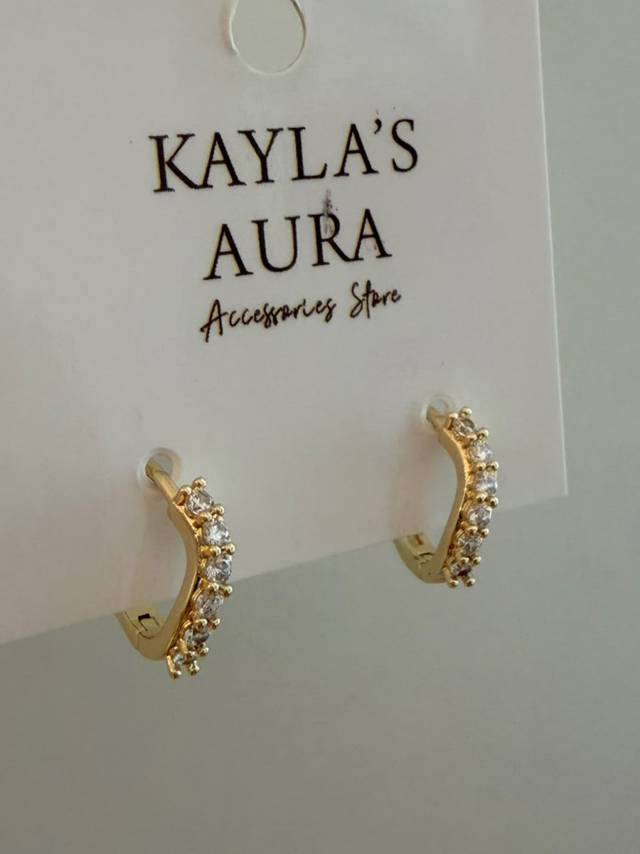 curvy small hoops