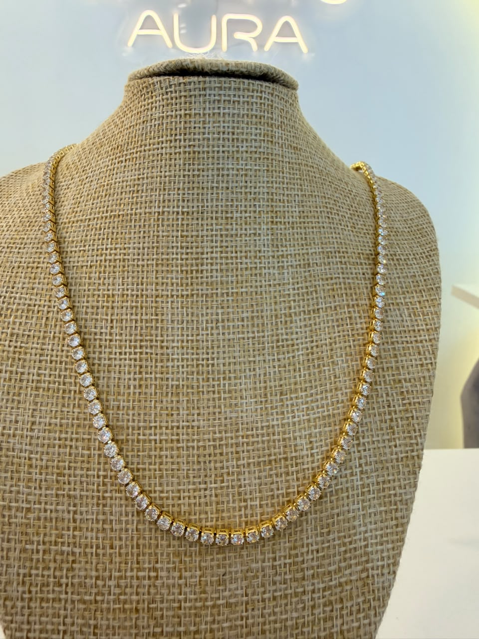 The Tennis necklace