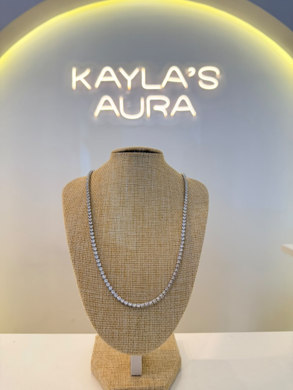The Tennis necklace