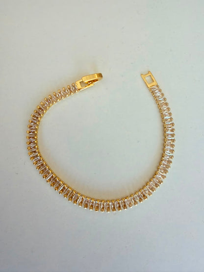 The TEnnis Baguette Bracelet